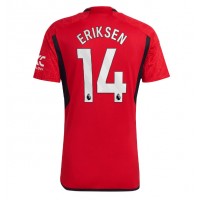 Dres Manchester United Christian Eriksen #14 Domaci 2023-24 Kratak Rukav